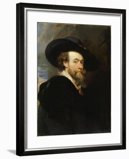 Self-Portrait, 1623-Peter Paul Rubens-Framed Giclee Print