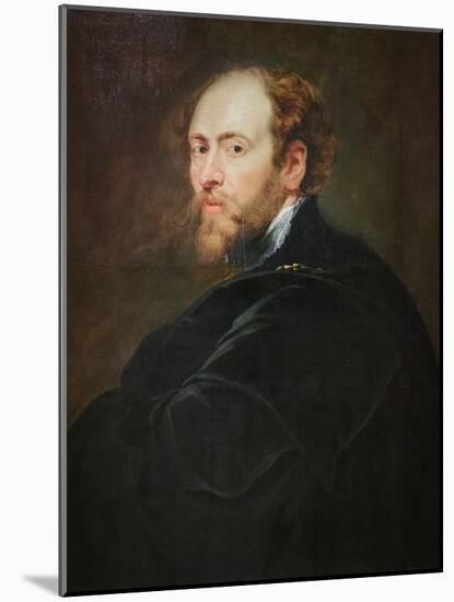 Self Portrait, 1628 circa (Oil on Canvas)-Peter Paul Rubens-Mounted Giclee Print