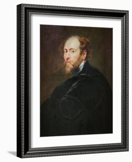 Self Portrait, 1628 circa (Oil on Canvas)-Peter Paul Rubens-Framed Giclee Print