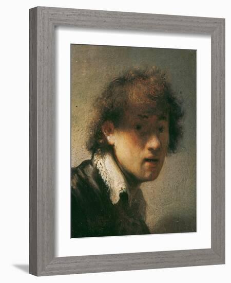 Self Portrait, 1629-Rembrandt van Rijn-Framed Giclee Print