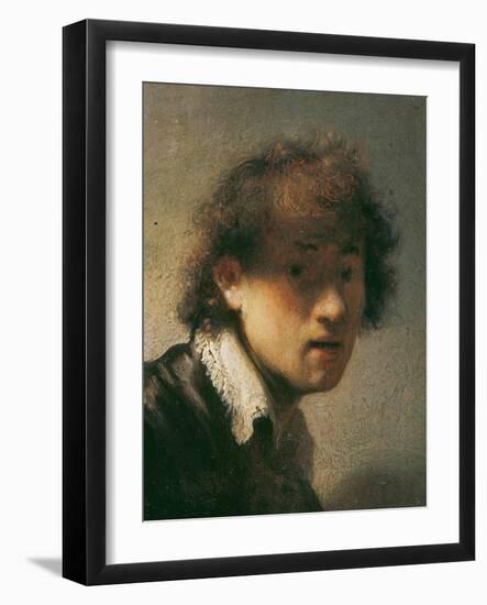 Self Portrait, 1629-Rembrandt van Rijn-Framed Giclee Print