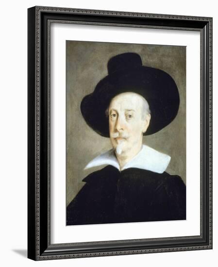 Self-Portrait, 1638-1639-Guido Reni-Framed Giclee Print