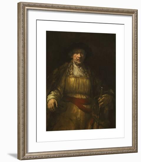 Self-Portrait, 1658-Rembrandt-Framed Premium Giclee Print