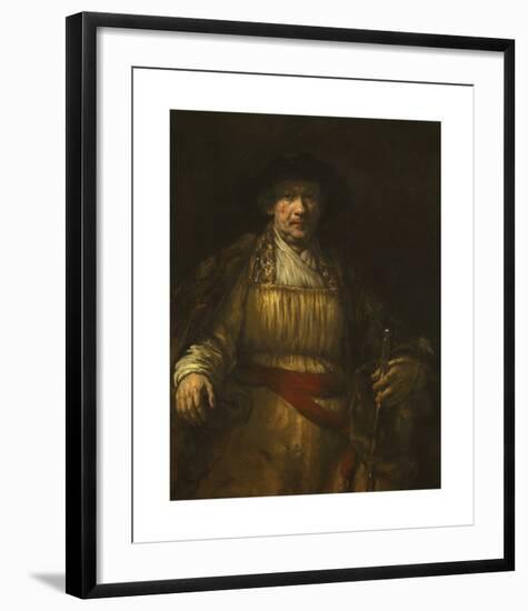 Self-Portrait, 1658-Rembrandt-Framed Premium Giclee Print