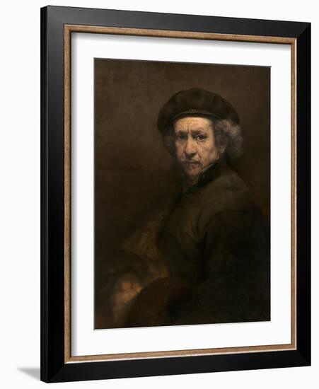 Self-Portrait, 1659-Rembrandt van Rijn-Framed Giclee Print