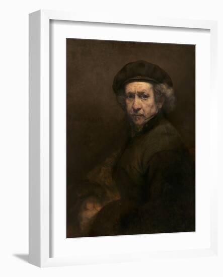 Self-Portrait, 1659-Rembrandt van Rijn-Framed Giclee Print