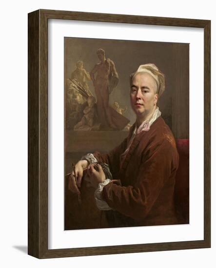 Self-Portrait, 1707-Nicolas de Largilliere-Framed Giclee Print