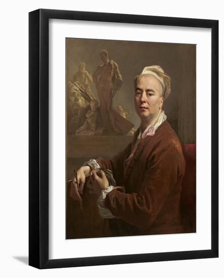 Self-Portrait, 1707-Nicolas de Largilliere-Framed Giclee Print