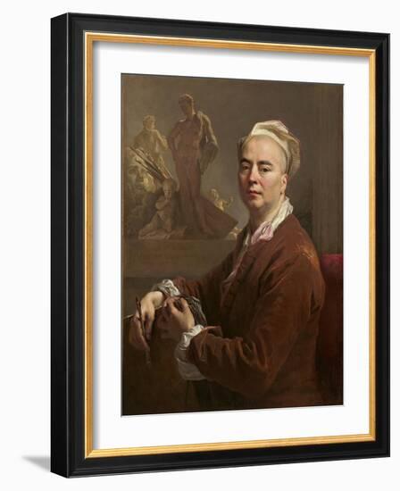 Self-Portrait, 1707-Nicolas de Largilliere-Framed Giclee Print