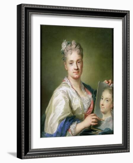 Self Portrait, 1709-Rosalba Giovanna Carriera-Framed Giclee Print