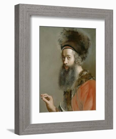 Self-Portrait 1744-1745-Jean Etienne Liotard-Framed Giclee Print