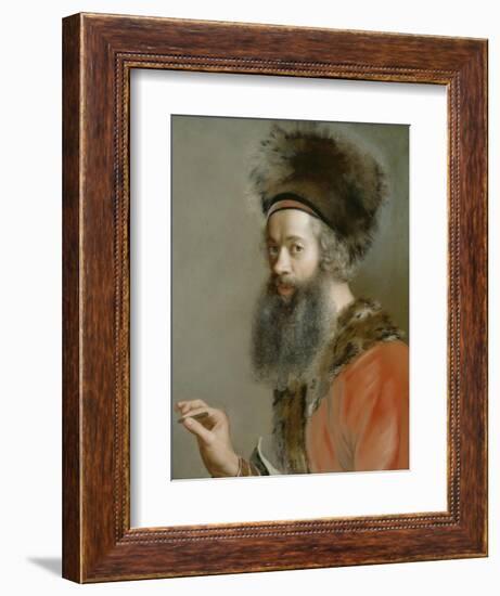 Self-Portrait 1744-1745-Jean Etienne Liotard-Framed Giclee Print