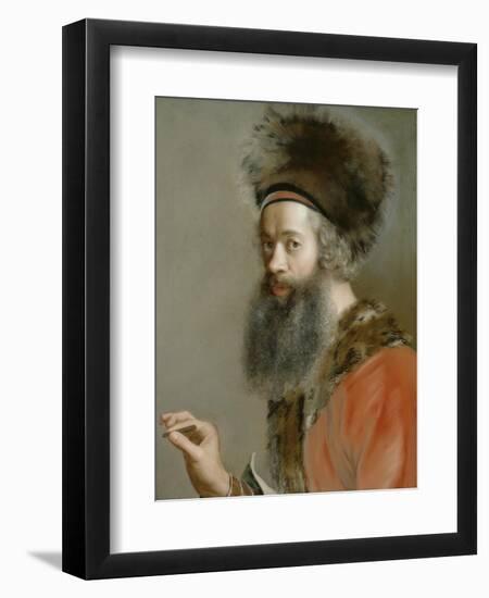 Self-Portrait 1744-1745-Jean Etienne Liotard-Framed Giclee Print