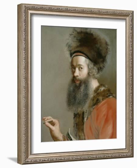 Self-Portrait 1744-1745-Jean Etienne Liotard-Framed Giclee Print