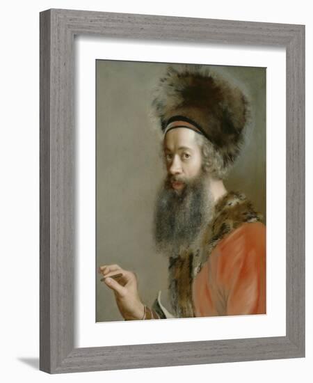 Self-Portrait 1744-1745-Jean Etienne Liotard-Framed Giclee Print