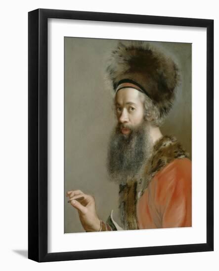 Self-Portrait 1744-1745-Jean Etienne Liotard-Framed Giclee Print