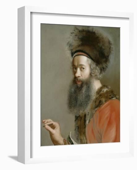 Self-Portrait 1744-1745-Jean Etienne Liotard-Framed Giclee Print