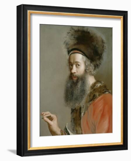 Self-Portrait 1744-1745-Jean Etienne Liotard-Framed Giclee Print