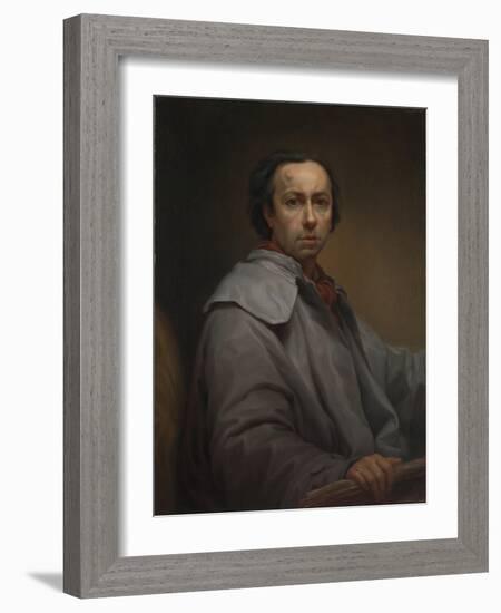 Self-portrait, 1776-Anton Raphael Mengs-Framed Giclee Print