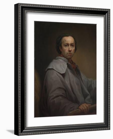 Self-portrait, 1776-Anton Raphael Mengs-Framed Giclee Print