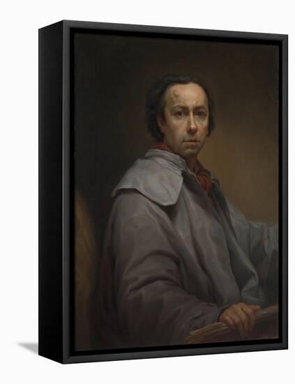 Self-portrait, 1776-Anton Raphael Mengs-Framed Premier Image Canvas