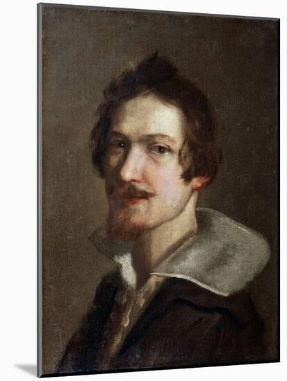 Self-Portrait, 17th Century-Gian Lorenzo Bernini-Mounted Giclee Print