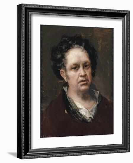 Self-Portrait, 1815-Francisco de Goya-Framed Giclee Print