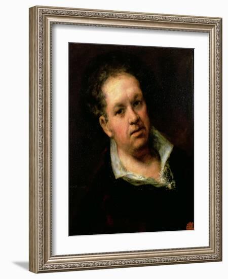 Self Portrait, 1815-Francisco de Goya-Framed Giclee Print