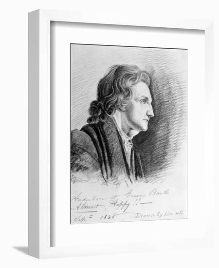 Self Portrait, 1826-John James Audubon-Framed Giclee Print