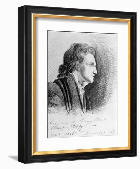 Self Portrait, 1826-John James Audubon-Framed Giclee Print