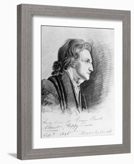 Self Portrait, 1826-John James Audubon-Framed Giclee Print