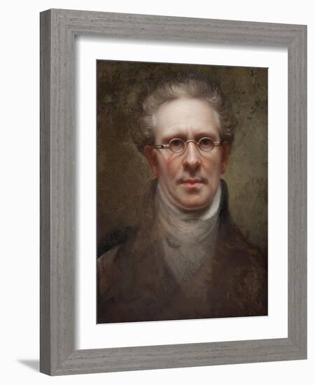 Self Portrait, 1828-Rembrandt Peale-Framed Giclee Print