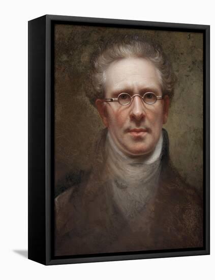 Self Portrait, 1828-Rembrandt Peale-Framed Premier Image Canvas