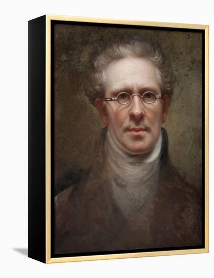 Self Portrait, 1828-Rembrandt Peale-Framed Premier Image Canvas