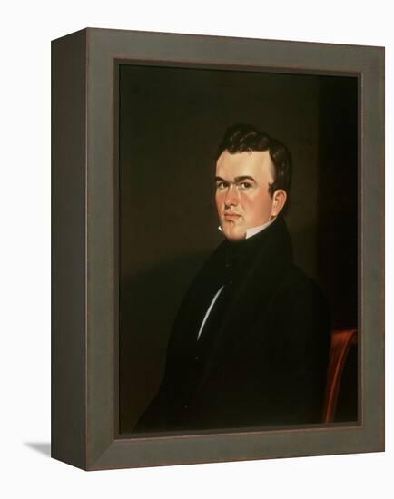 Self Portrait, 1834-35-George Caleb Bingham-Framed Premier Image Canvas