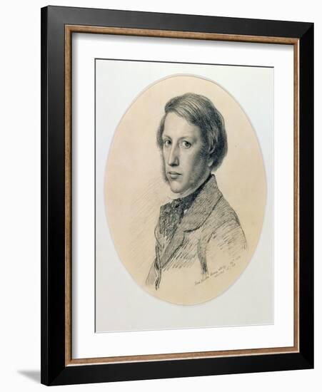 Self Portrait, 1850-Ford Madox Brown-Framed Giclee Print