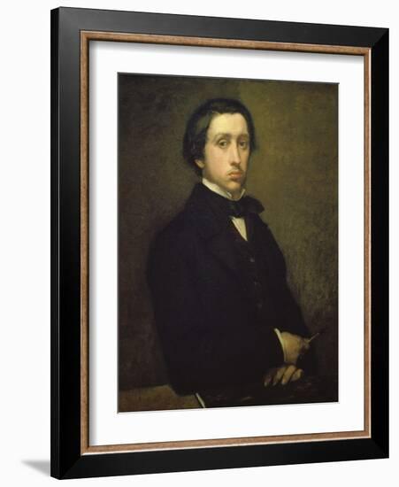Self Portrait 1855-Edgar Degas-Framed Giclee Print