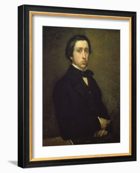 Self Portrait 1855-Edgar Degas-Framed Giclee Print