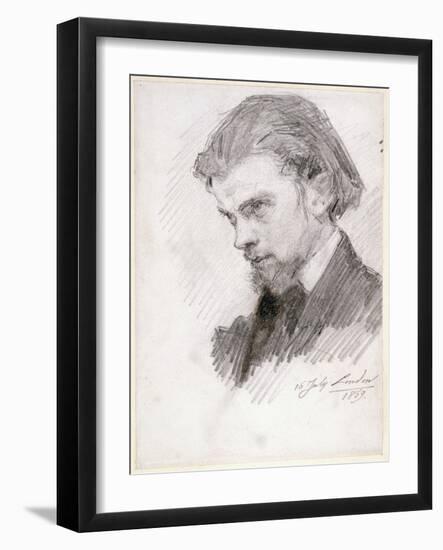 Self Portrait, 1859-Henri Fantin-Latour-Framed Giclee Print