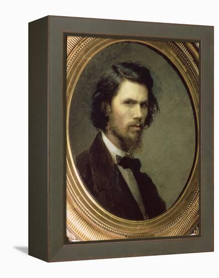 Self Portrait, 1867-Ivan Nikolaevich Kramskoy-Framed Premier Image Canvas