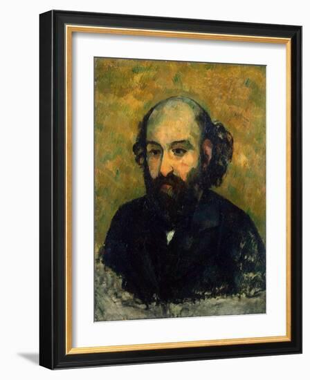 Self-Portrait, 1880-1881-Paul Cézanne-Framed Giclee Print