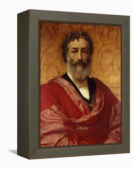 Self Portrait, 1880-Frederick Leighton-Framed Premier Image Canvas