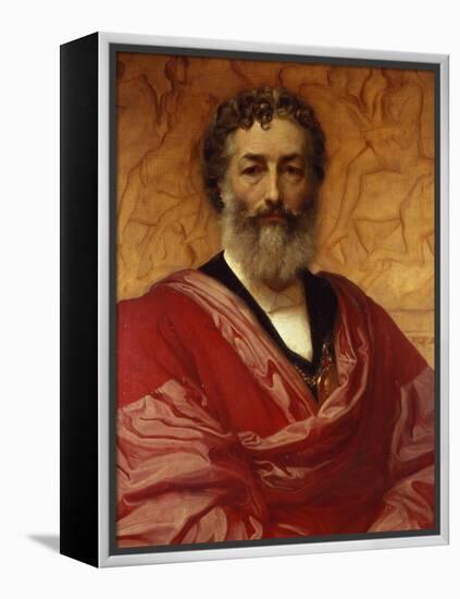 Self Portrait, 1880-Frederick Leighton-Framed Premier Image Canvas