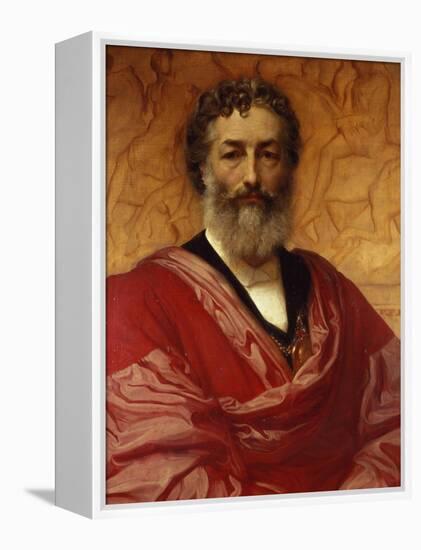 Self Portrait, 1880-Frederick Leighton-Framed Premier Image Canvas