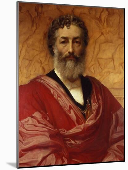 Self Portrait, 1880-Frederick Leighton-Mounted Giclee Print