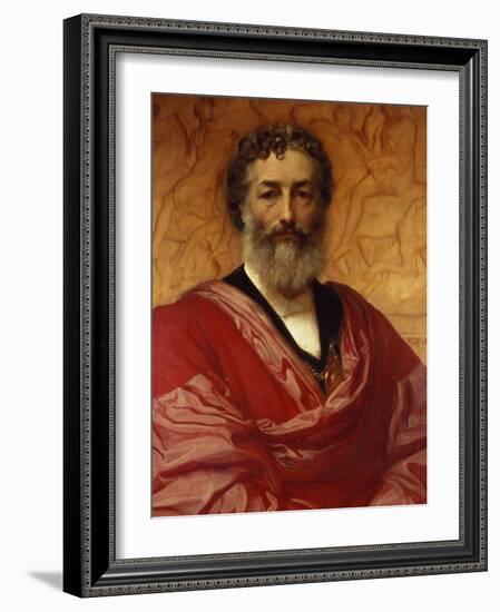 Self Portrait, 1880-Frederick Leighton-Framed Giclee Print