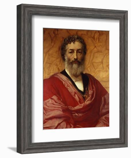 Self Portrait, 1880-Frederick Leighton-Framed Giclee Print