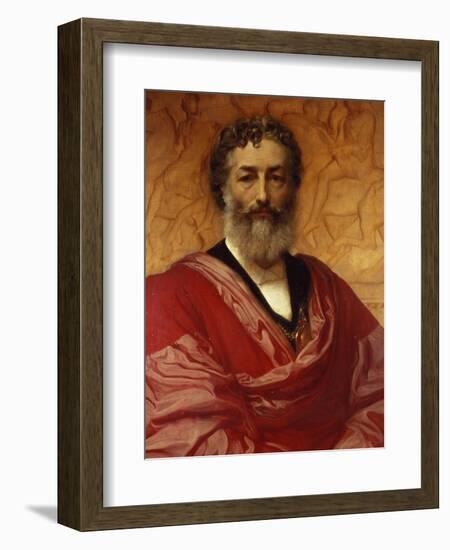 Self Portrait, 1880-Frederick Leighton-Framed Giclee Print