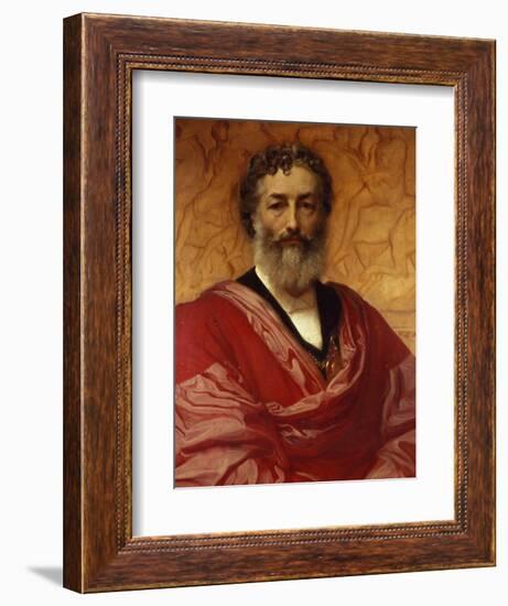 Self Portrait, 1880-Frederick Leighton-Framed Giclee Print