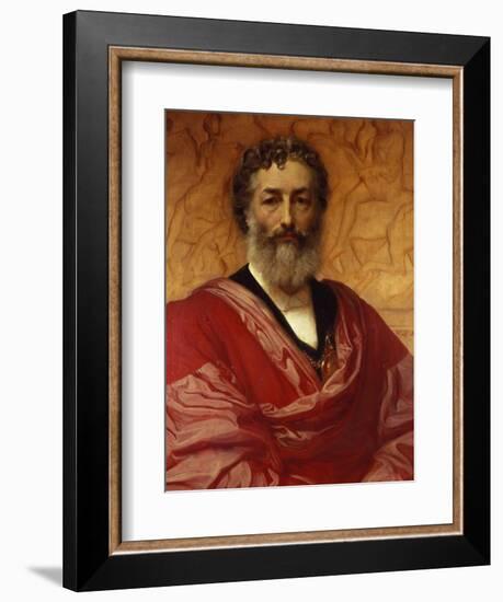 Self Portrait, 1880-Frederick Leighton-Framed Giclee Print